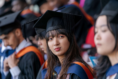 Graduate sitting