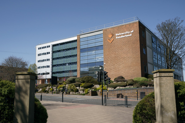 University campus buildings
