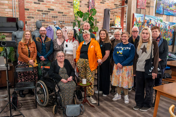 Group of people standing