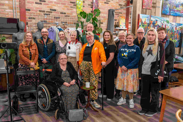 Group of people standing