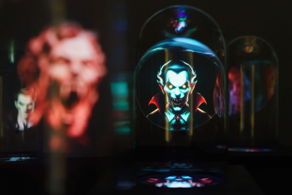 Spooky light installation