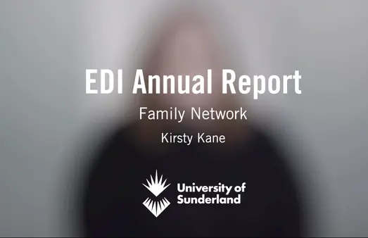 Text that reads EDI Annual Report, Family Staff Network