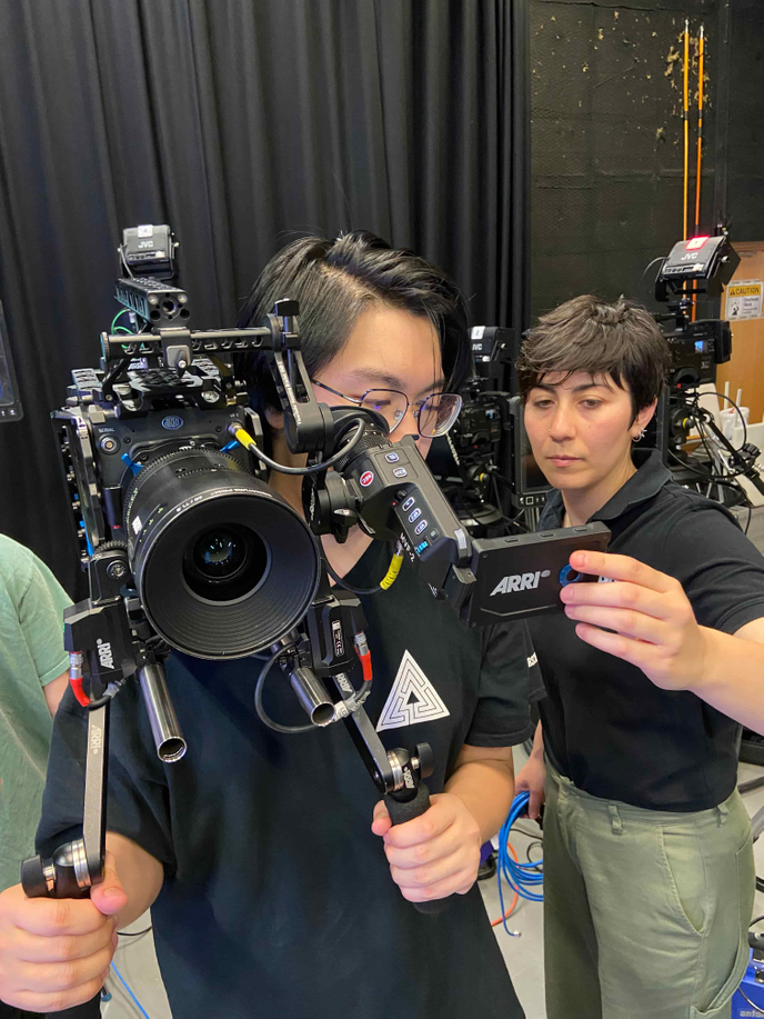 Film Production class at the University of Sunderland