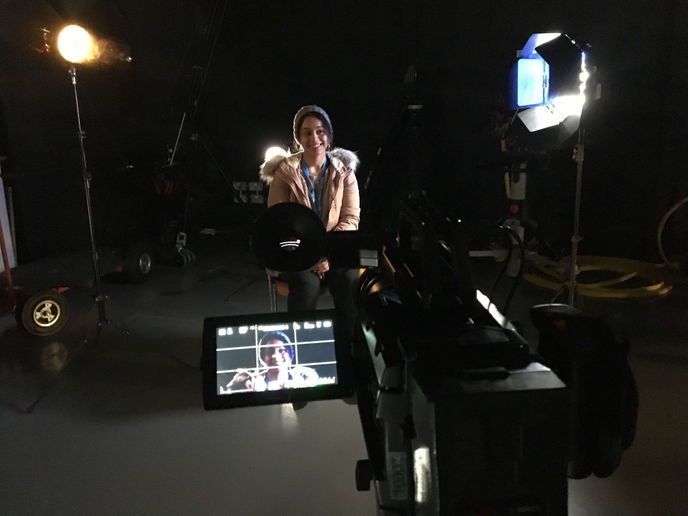 Film Production class at the University of Sunderland