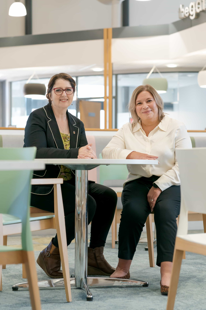 Dr Elizabeth Hidson and Dr Kate Duffy