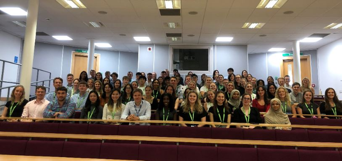 Foundation doctors as they start the first year of their two-year placement with South Tyneside and Sunderland NHS Foundation Trust