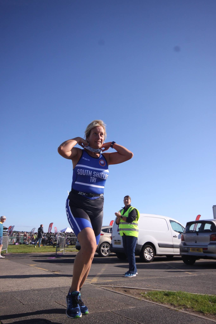 Woman running