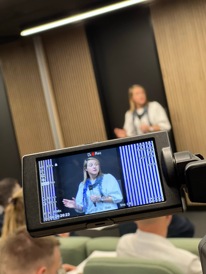 Lecture capture through a phone
