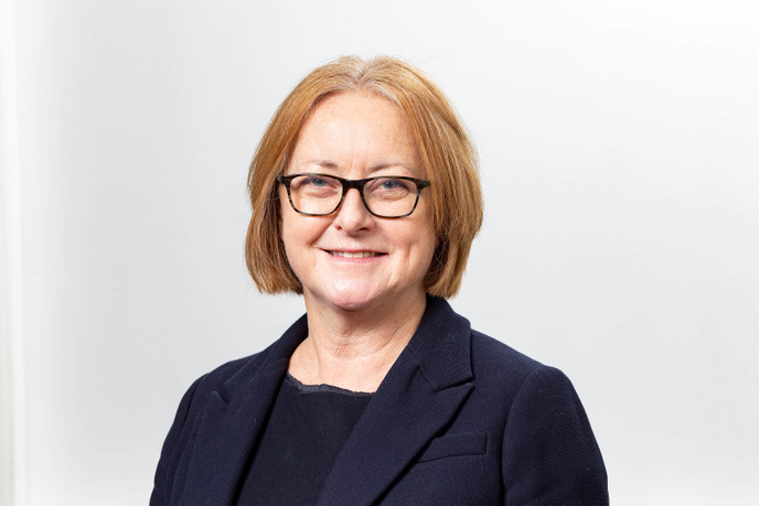 Woman smiling