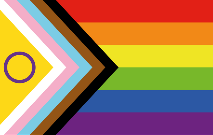 The Progress Pride Flag