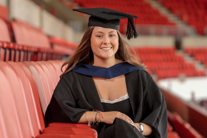 Lauren Coxon at the Stadium of Light