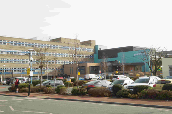 Hospital buildings
