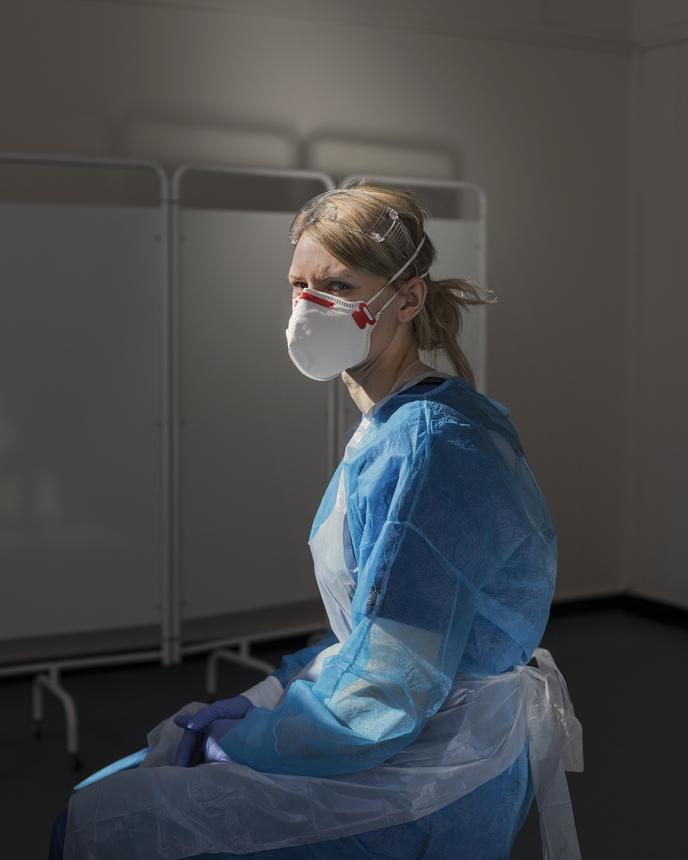 Portrait of healthcare worker