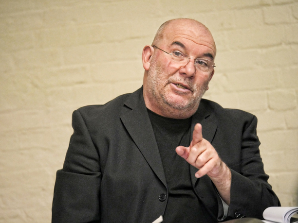 Visiting Professor talking