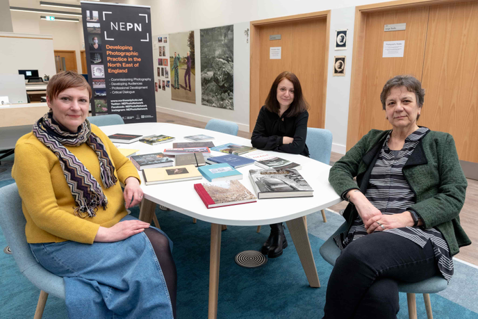 Left to right Amanda Ritson, Dr Alexandra Moschovi and Professor Arabella Plouviez CREDIT Michael Daglish