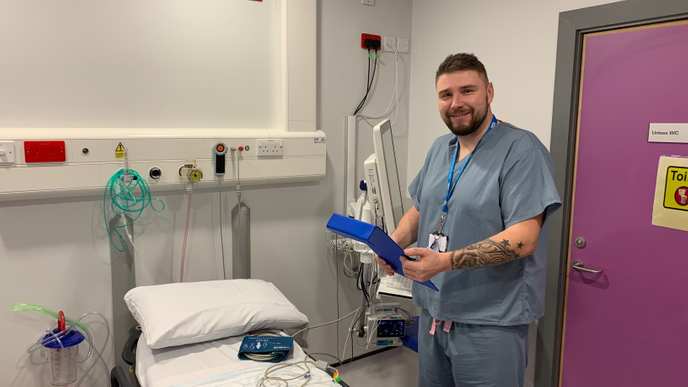 Lance Gourley. PHOTO: South Tyneside and Sunderland NHS Foundation Trust