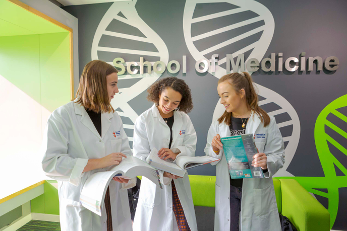 University of Sunderland School of Medicine students