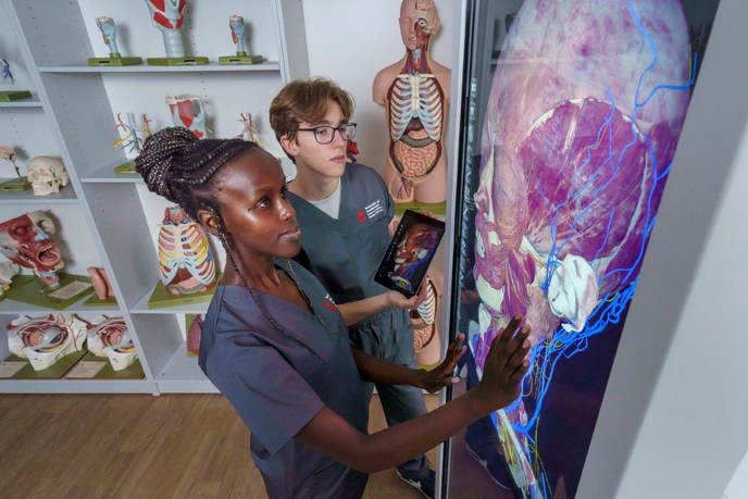 University of Sunderland School of Medicine students