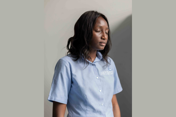 Nurse standing