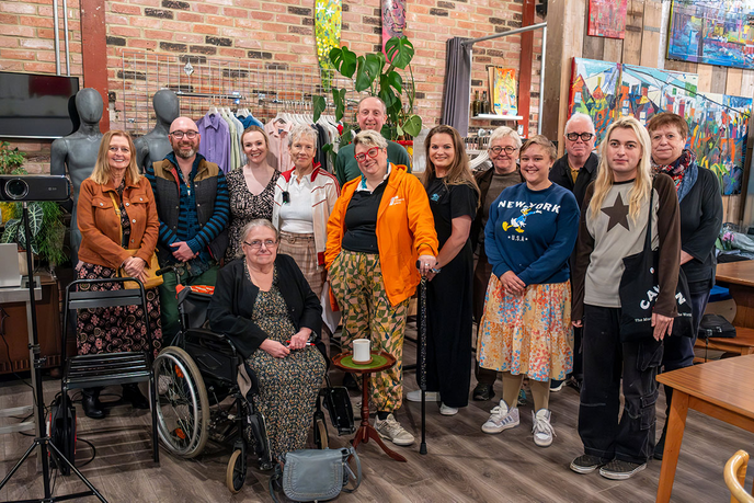 Group of people standing