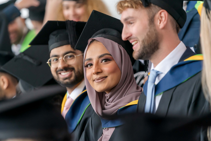 Students graduating