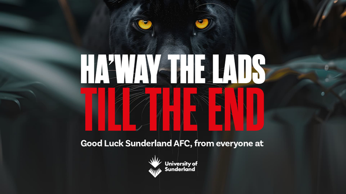 Sunderland football club good luck message