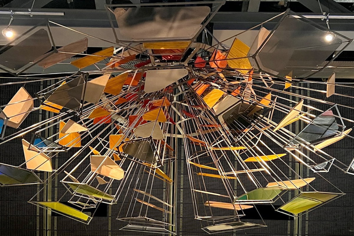 Artwork on display