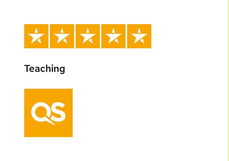 QS Teaching 5 star logo