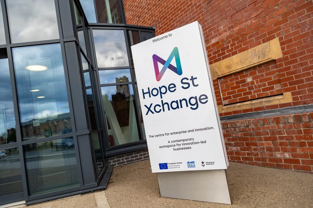 Hope Street Exchange entrance sign