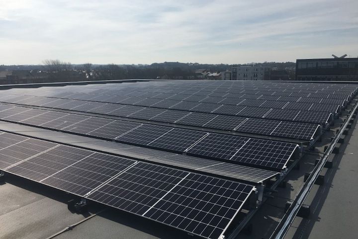 Solar Panels at the University of Sunderland