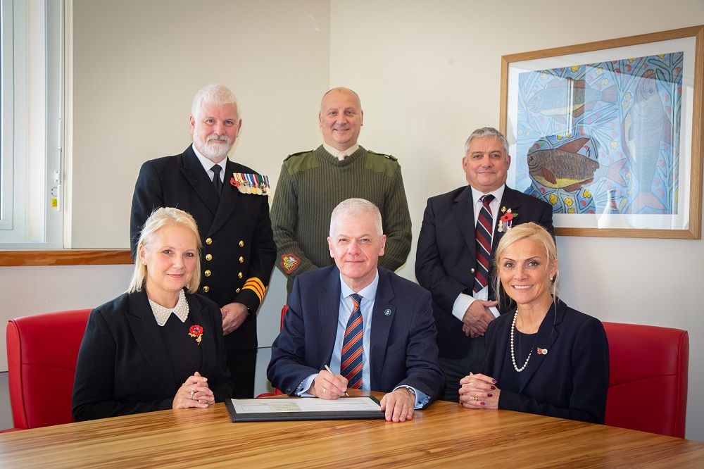 University of Sunderland staff and armed forces personnel