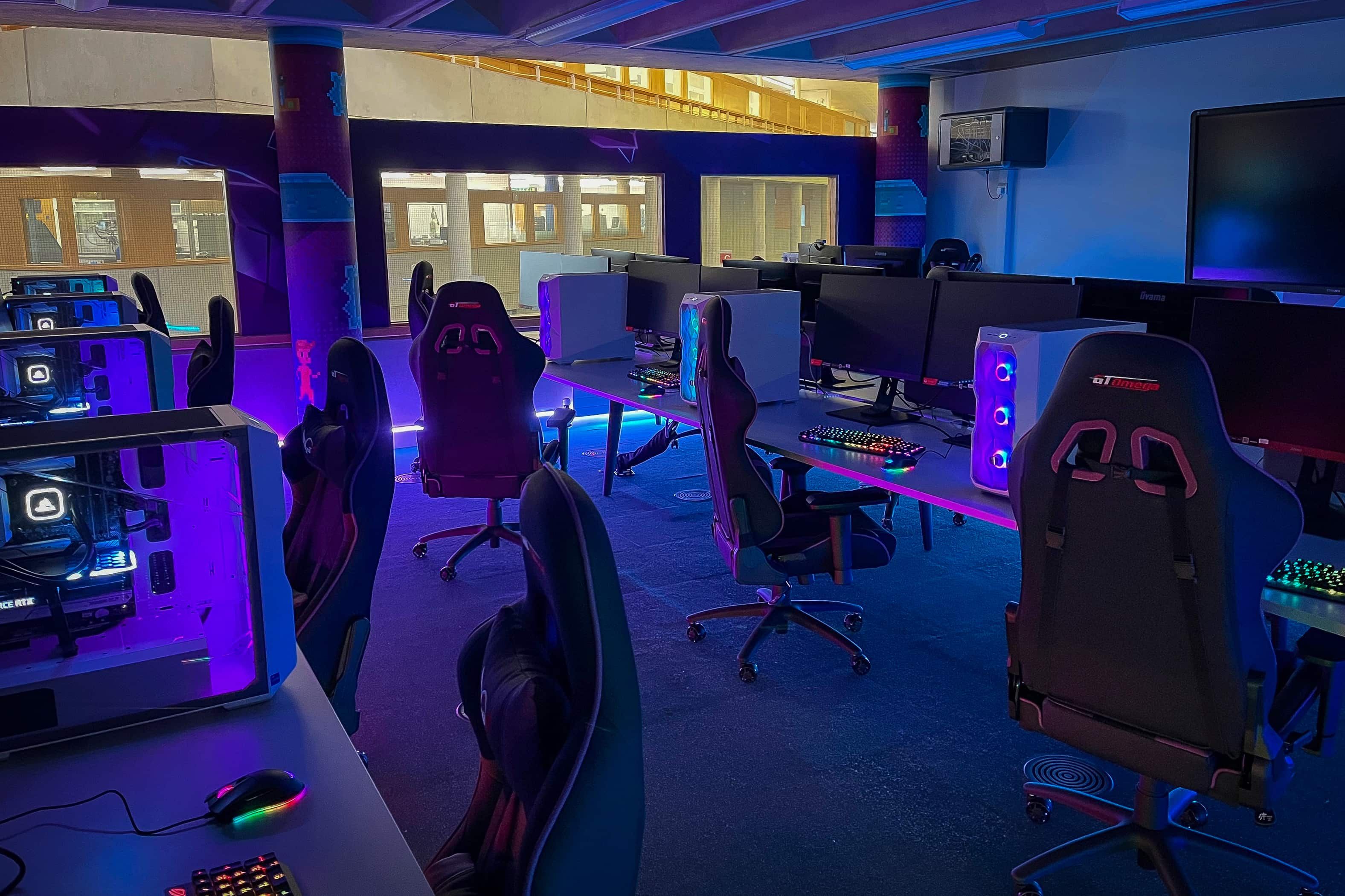 Gaming chairs and computing equipment