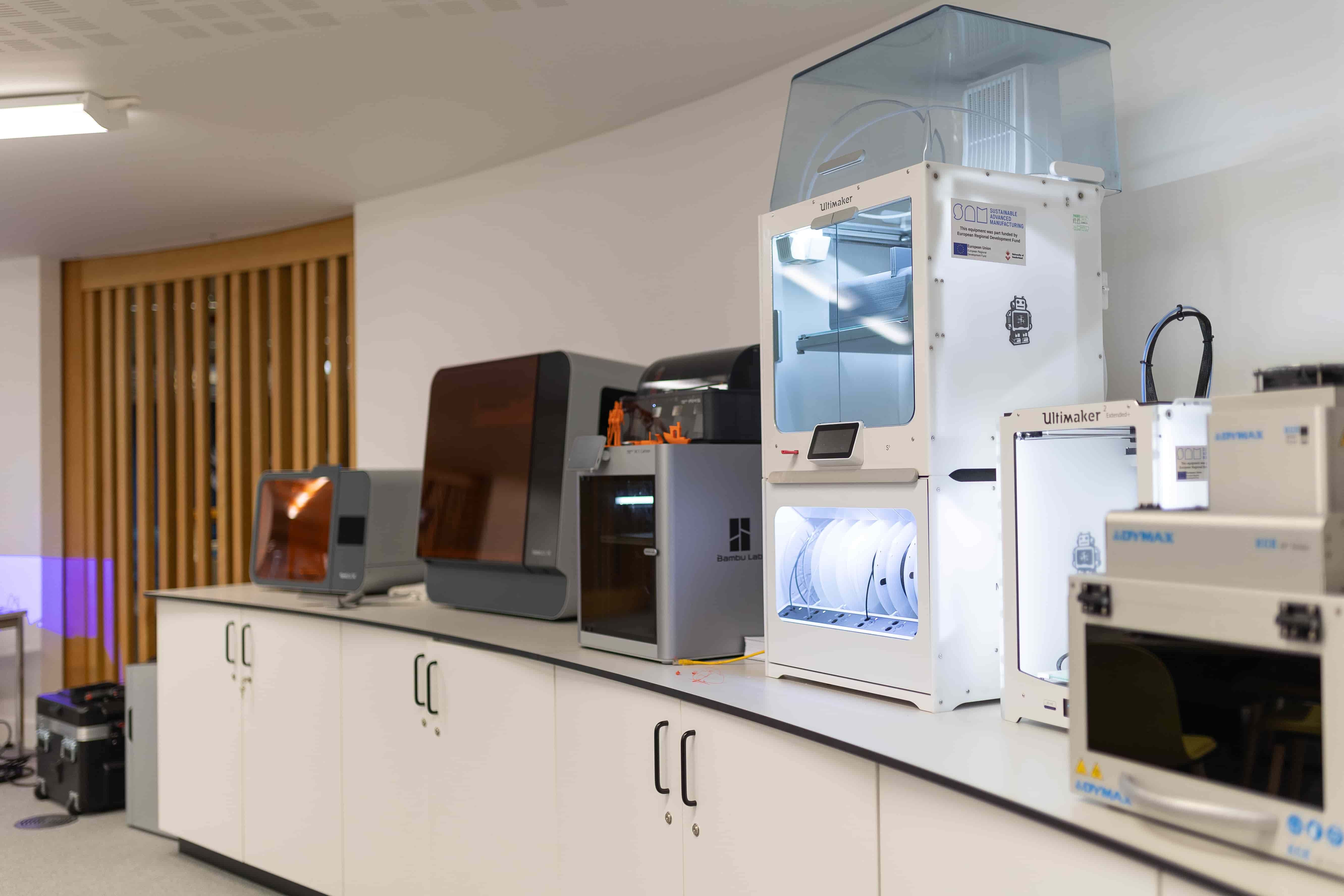 Engineering equipment including laser printers.