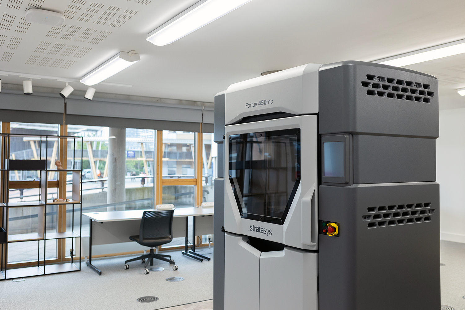 A 3D printer in the Centre of Excellence