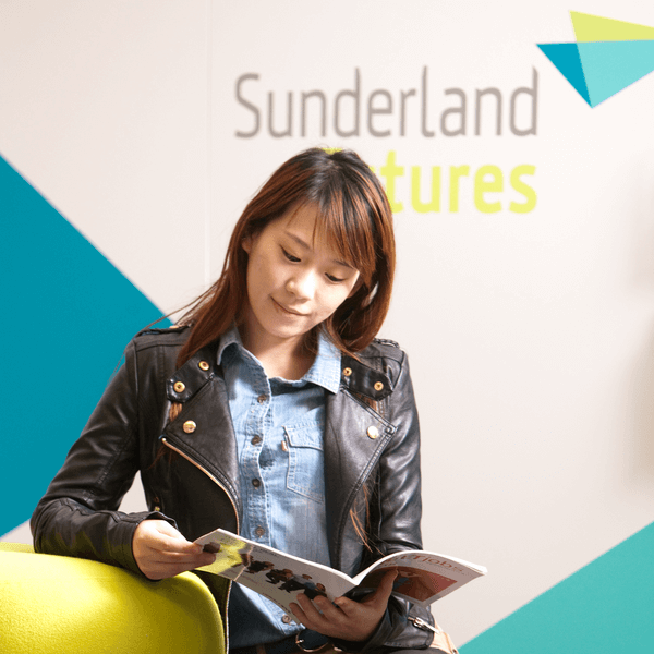 Student in the Sunderland Futures department