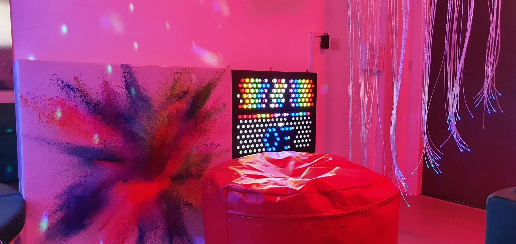 The multi-sensory room used by our occupational therapy students